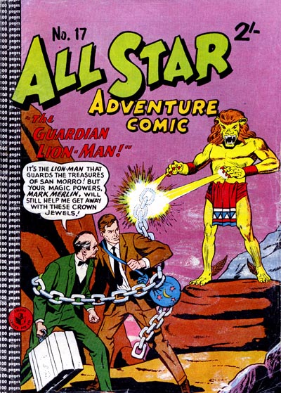 All Star Adventure Comic  #17 ([September 1962?])