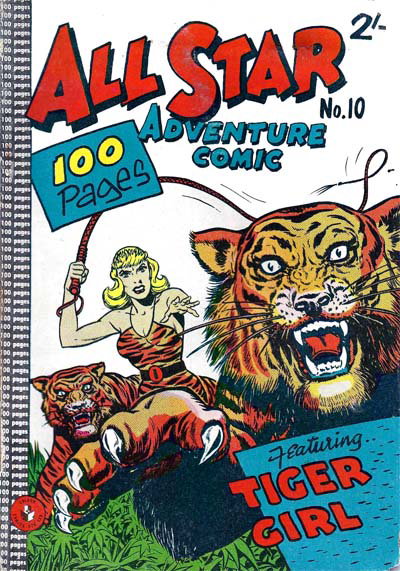 All Star Adventure Comic  #10 ([July 1961?])