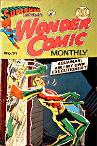 Superman Presents Wonder Comic Monthly (Colour Comics, 1965 series) #71 [March 1971?]