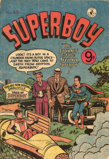 Superboy (Colour Comics, 1950 series) #80 ([October 1955])