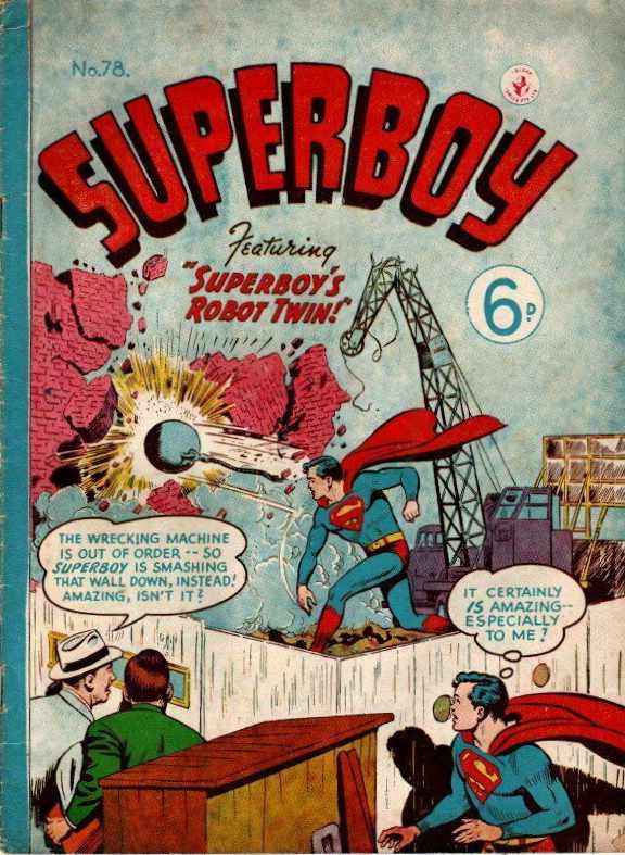 Superboy (Colour Comics, 1950 series) #78 ([August 1955])