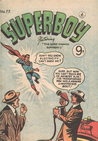 Superboy (Colour Comics, 1950 series)  #77 (July 1955)