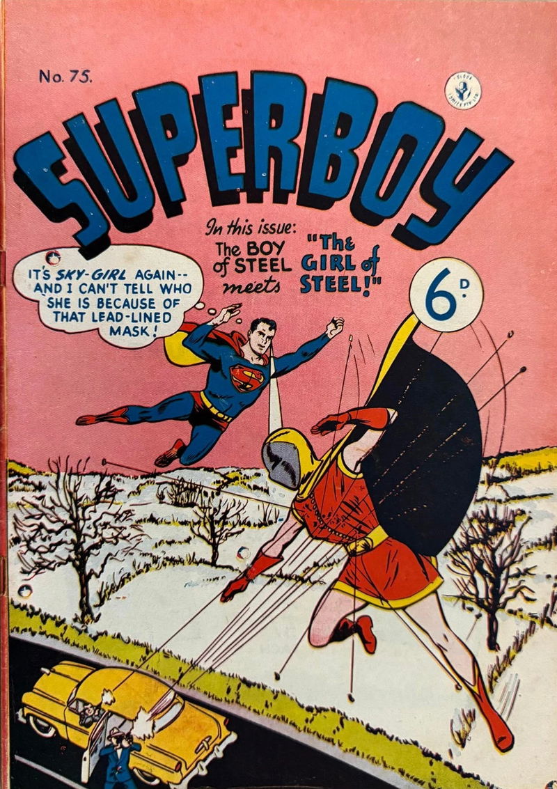 Superboy (Colour Comics, 1950 series) #75 (May 1955)