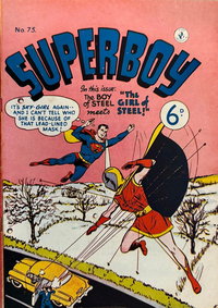 Superboy (Colour Comics, 1950 series)  #75 (May 1955)