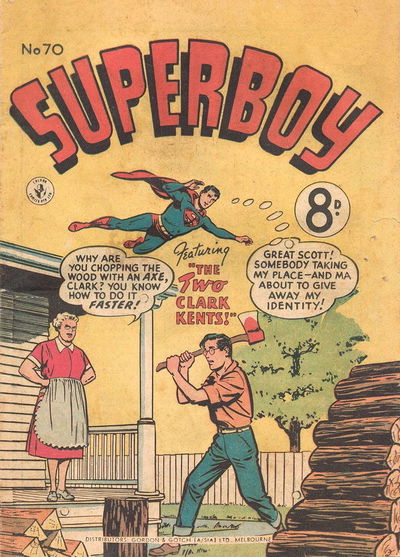 Superboy (Colour Comics, 1950 series) #70 [November 1954]