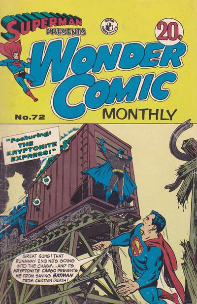 Superman Presents Wonder Comic Monthly  #72 ([April 1971?])