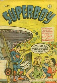 Superboy (Colour Comics, 1950 series) #69 — The Hep-Cats of Smallville!