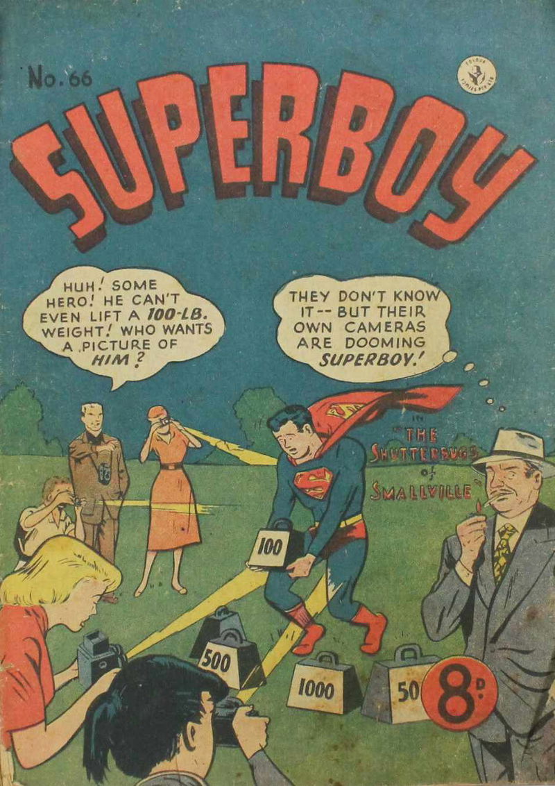 Superboy (Colour Comics, 1950 series) #66 ([July 1954])