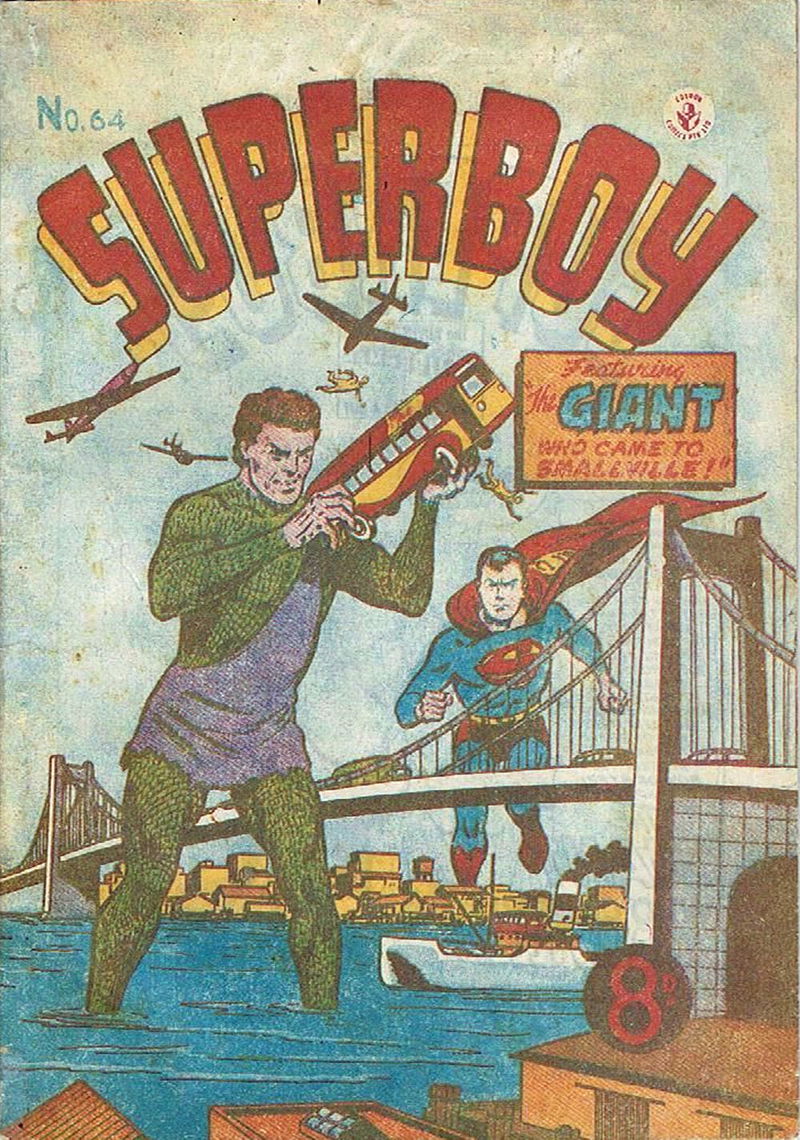 Superboy (Colour Comics, 1950 series) #64 ([May 1954])