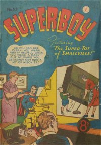 Superboy (Colour Comics, 1950 series) #63 — The Super-Tot of Smallville