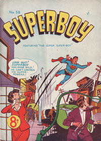 Superboy (Colour Comics, 1950 series)  #58 ([November 1953])