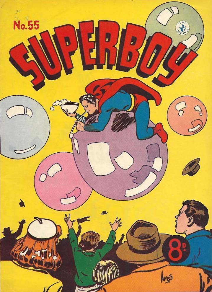Superboy (Colour Comics, 1950 series) #55 ([August 1953?])