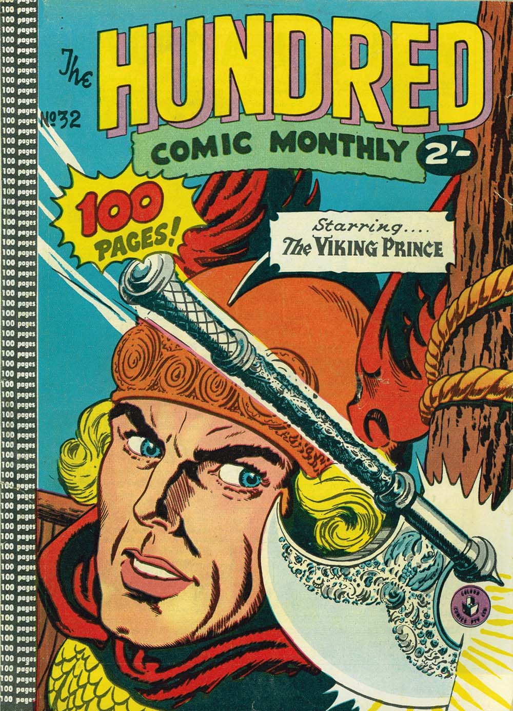 The Hundred Comic Monthly (Colour Comics, 1956 series) #32 ([May 1959?])