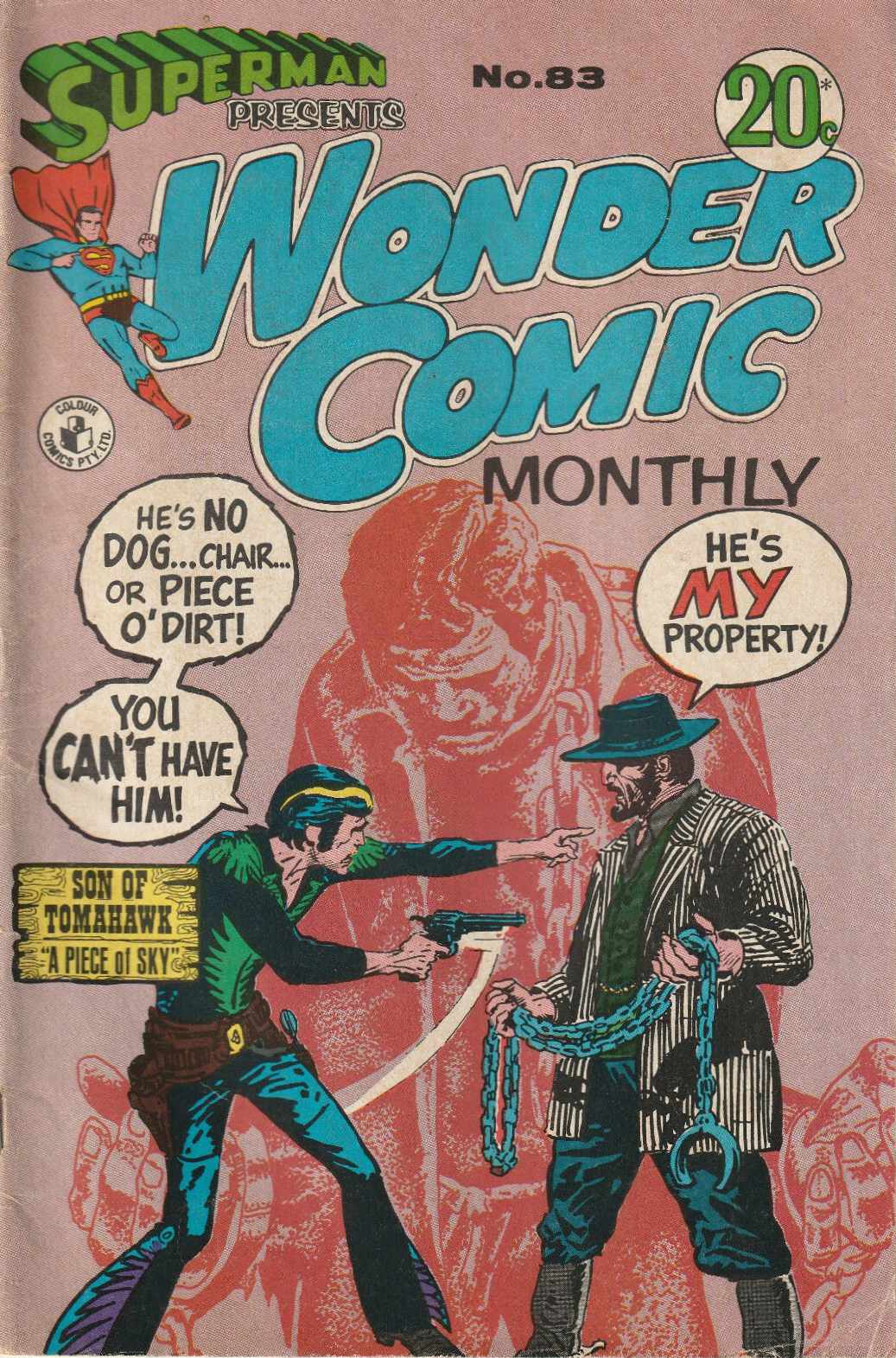 Superman Presents Wonder Comic Monthly (Colour Comics, 1965 series) #83 ([March 1972])