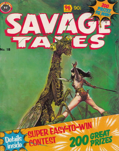 Savage Tales  #18 ([June 1980])