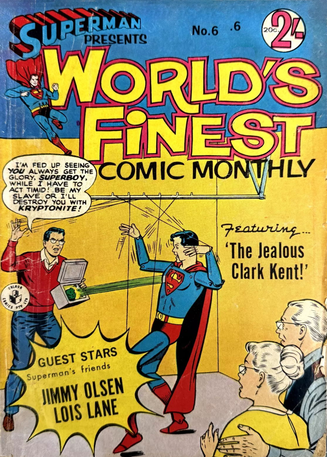 Superman Presents World's Finest Comic Monthly (Colour Comics, 1965 series) #6 ([October 1965])