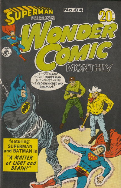 Superman Presents Wonder Comic Monthly (Colour Comics, 1965 series) #84 [April 1972?]