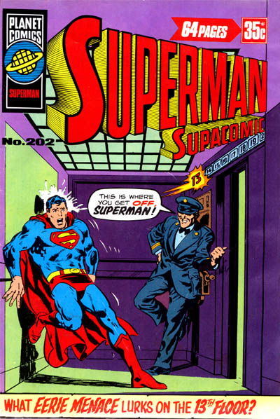 Superman Supacomic (KG Murray, 1974 series) #202