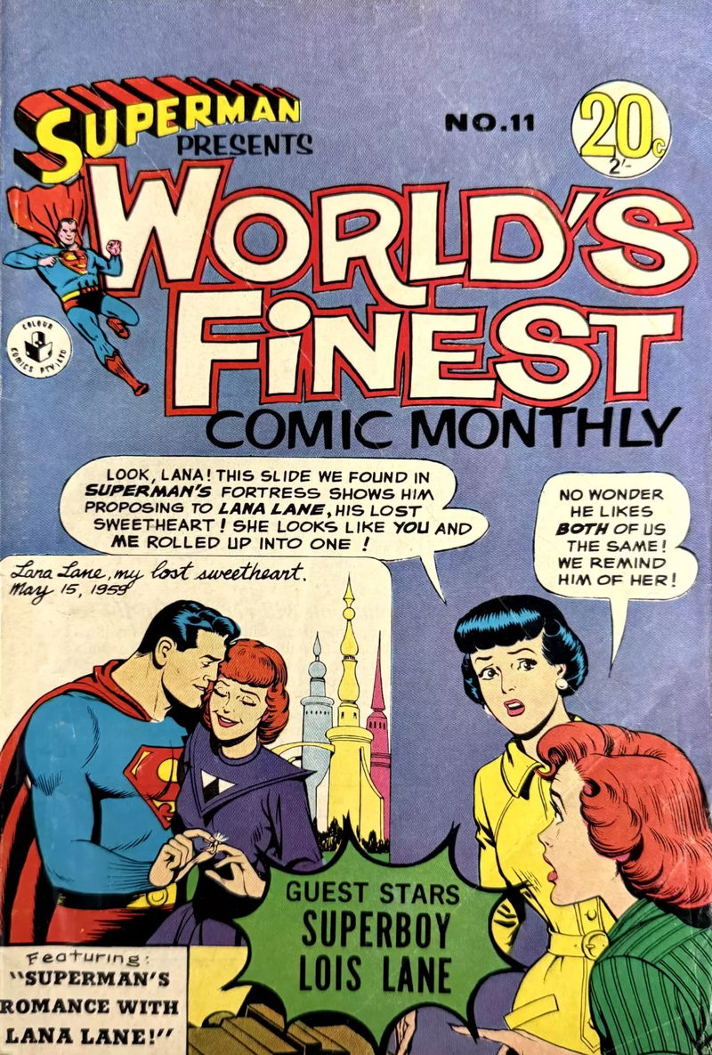 Superman Presents World's Finest Comic Monthly (Colour Comics, 1965 series) #11 ([March 1966?])