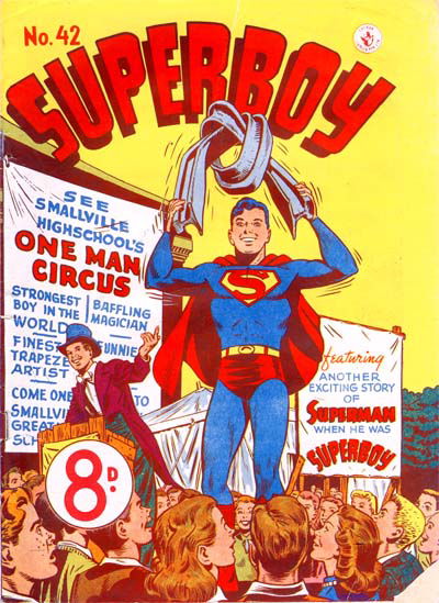 Superboy (Colour Comics, 1950 series) #42 ([July 1952?])