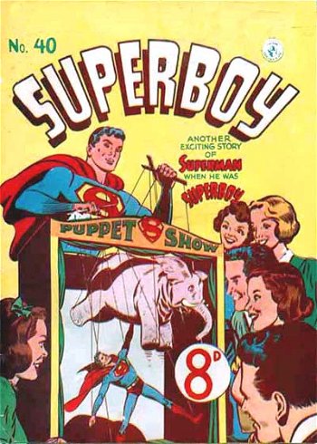 Superboy (Colour Comics, 1950 series) #40 ([May 1952?])