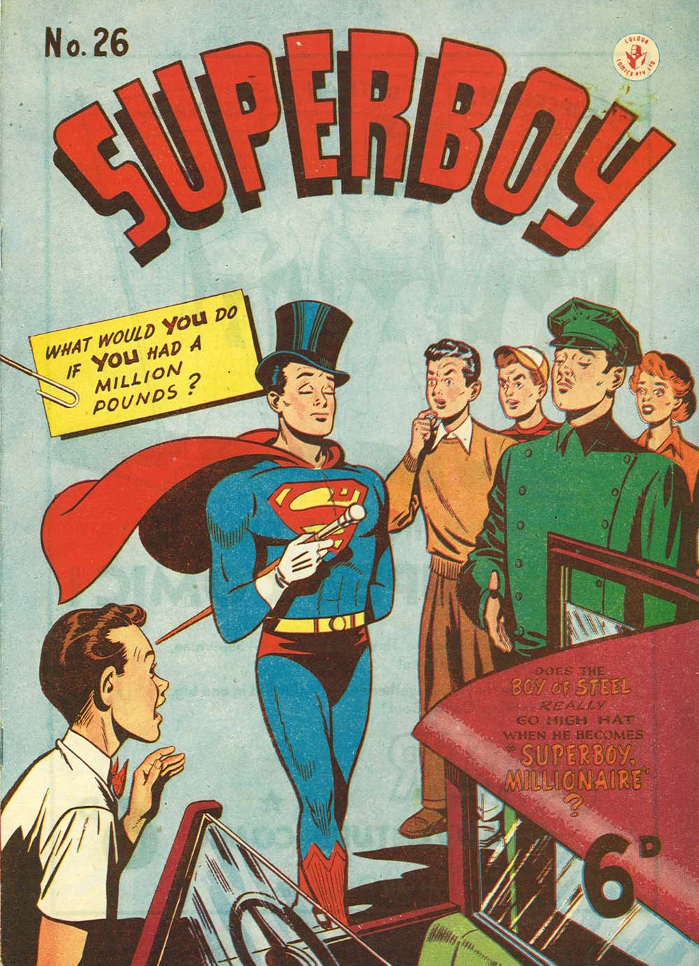 Superboy (Colour Comics, 1950 series) #26 ([March 1951?])