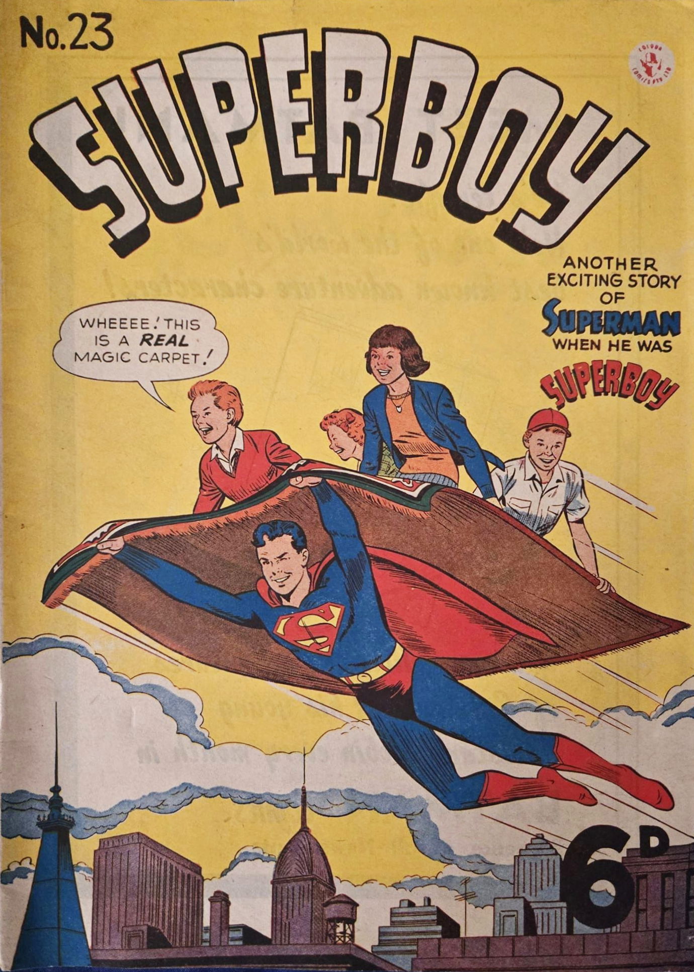 Superboy (Colour Comics, 1950 series) #23 ([December 1950?])