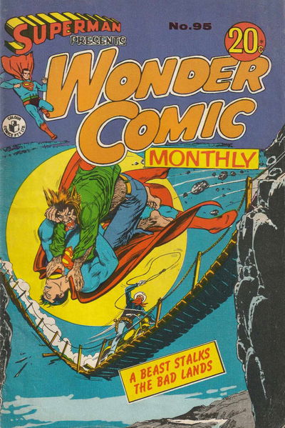 Superman Presents Wonder Comic Monthly (Colour Comics, 1965 series) #95 [March 1973?]