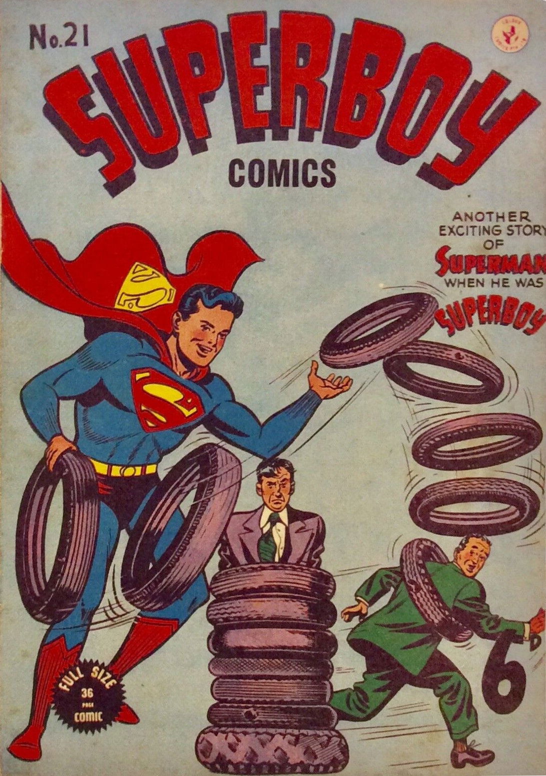 Superboy Comics (Colour Comics, 1950 series) #21 ([October 1950])