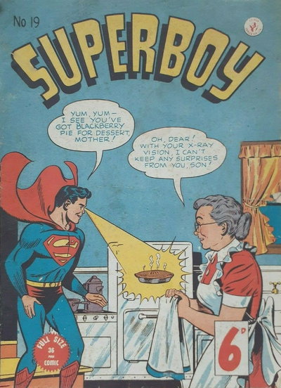 Superboy  #19 ([August 1950?])