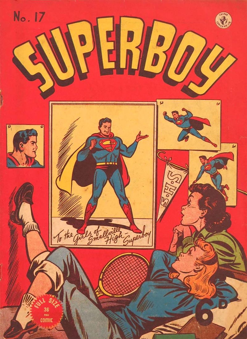 Superboy (Colour Comics, 1949 series) #17 ([June 1950?])