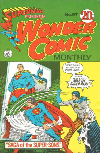 Superman Presents Wonder Comic Monthly (Colour Comics, 1965 series) #97 ([May 1973?])