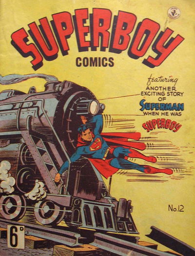 Superboy Comics (Color Comics, 1949 series) #12 [January 1950?]