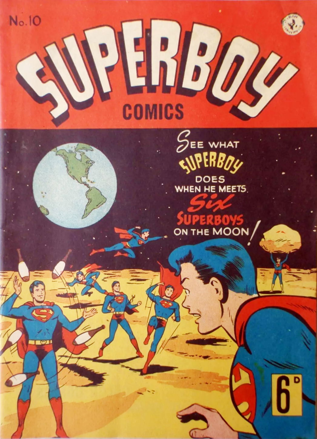 Superboy Comics (Color Comics, 1949 series) #10 ([November 1949?])