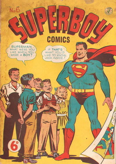 Superboy Comics (Color Comics, 1949 series) #6 [July 1949]