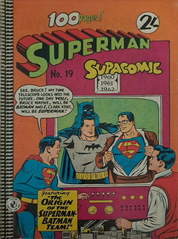 Superman Supacomic (Colour Comics, 1959 series) #19 ([February 1961?])