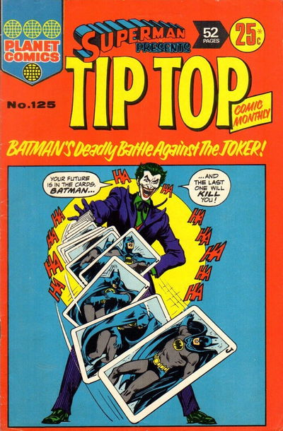 Superman Presents Tip Top Comic Monthly (KG Murray, 1973 series) #125 [September 1975?]