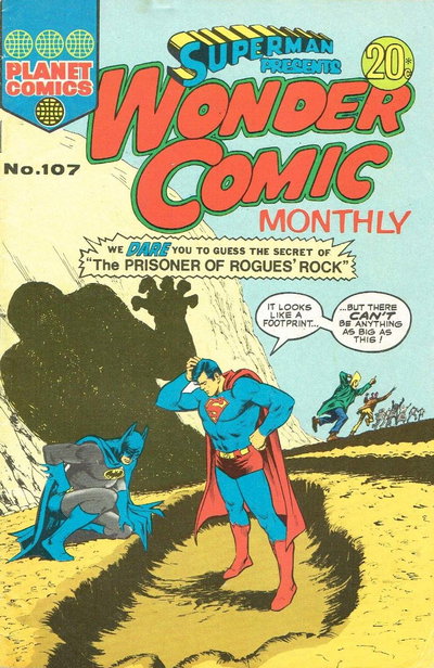 Superman Presents Wonder Comic Monthly  #107 ([March 1974?])