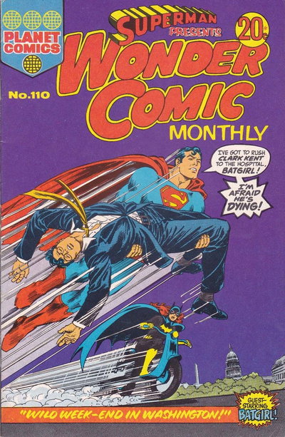 Superman Presents Wonder Comic Monthly  #110 ([June 1974])