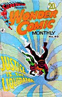 Superman Presents Wonder Comic Monthly (Colour Comics, 1965 series) #40 ([August 1968?])
