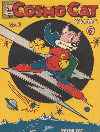 Cosmo Cat Comics (KGM, 1947 series) #6 [March 1948?]