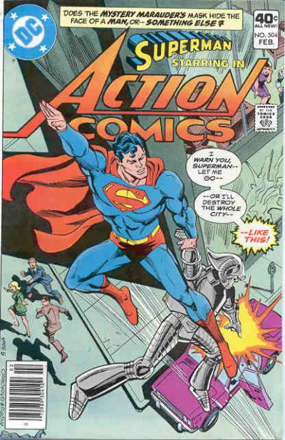 Action Comics (DC, 1938 series) #504 February 1980