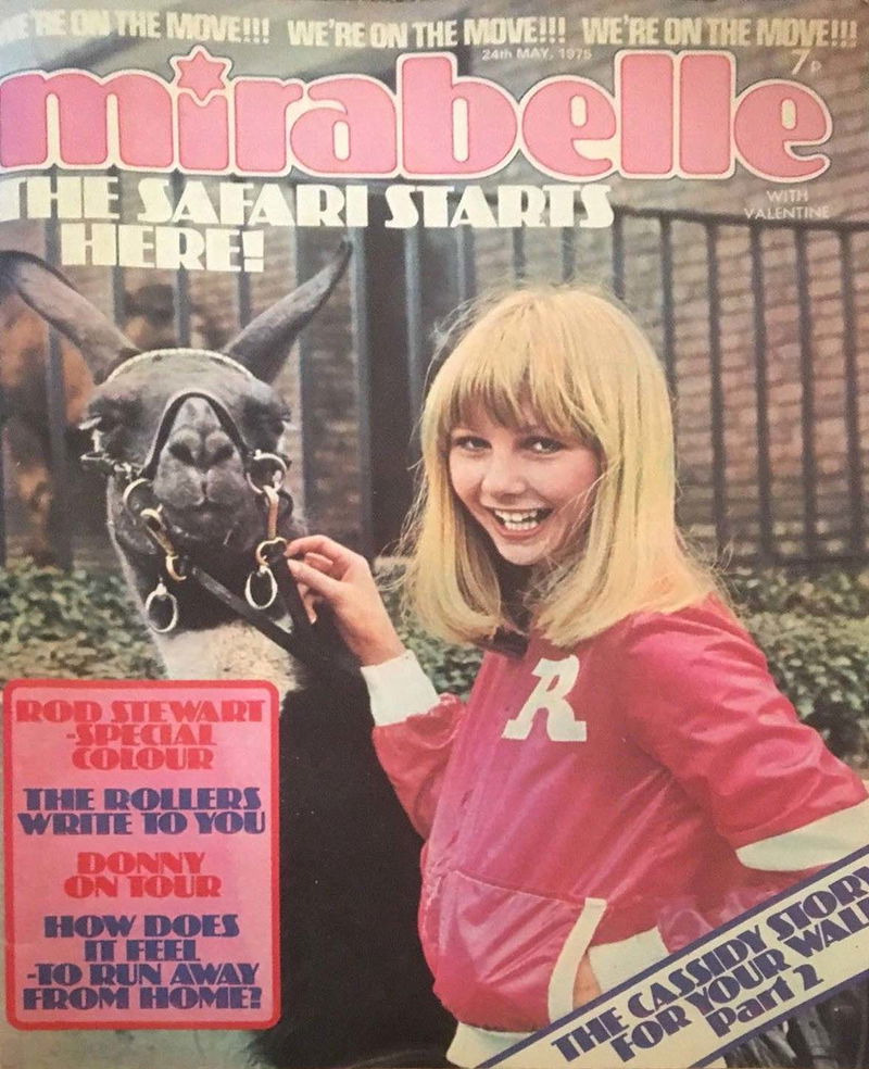 Mirabelle (IPC, 1968? series) 24 May 1975 — Mirabelle with Valentine (24 May 1975)
