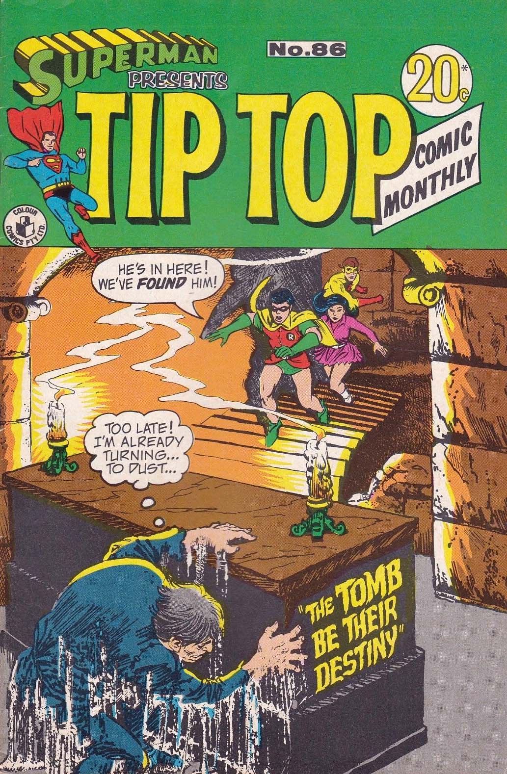 Superman Presents Tip Top Comic Monthly (Colour Comics, 1965 series) #86 ([June 1972])