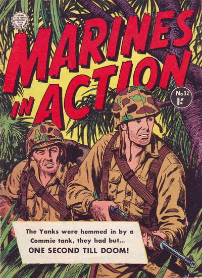 Marines in Action (Horwitz, 1954 series) #32 [December 1957?]