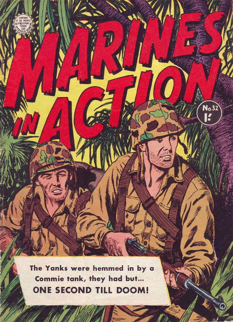 Marines in Action (Horwitz, 1954 series) #32 ([December 1957?])
