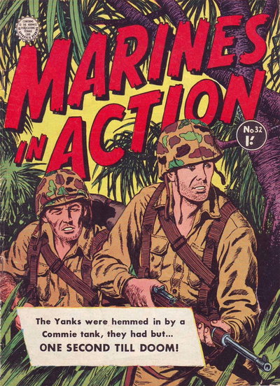 Marines in Action  #32 ([April 1958?])