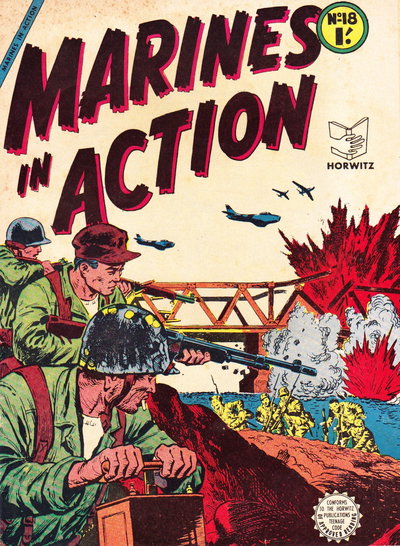 Marines in Action  #18 ([February 1957?])
