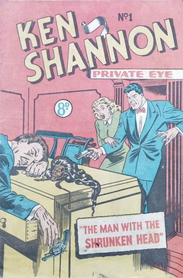 Ken Shannon Private Eye (Ayers & James, 1952 series) #1 ([January 1952?])