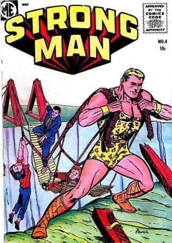 Strongman (Magazine Enterprises, 1955 series) #4 [A-1 139] (September-October 1955)